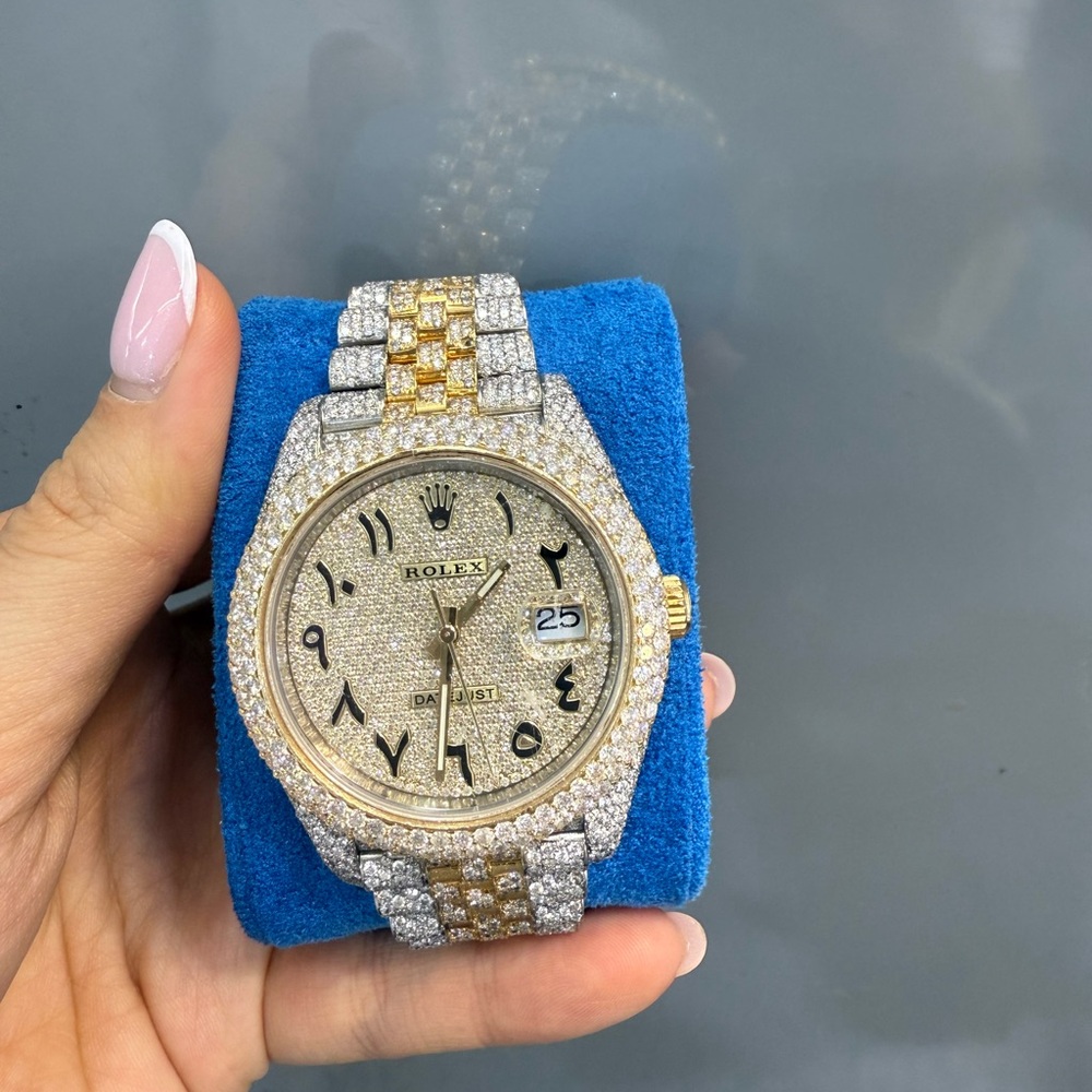 Rolex Datejust Gold and Silver Watch
